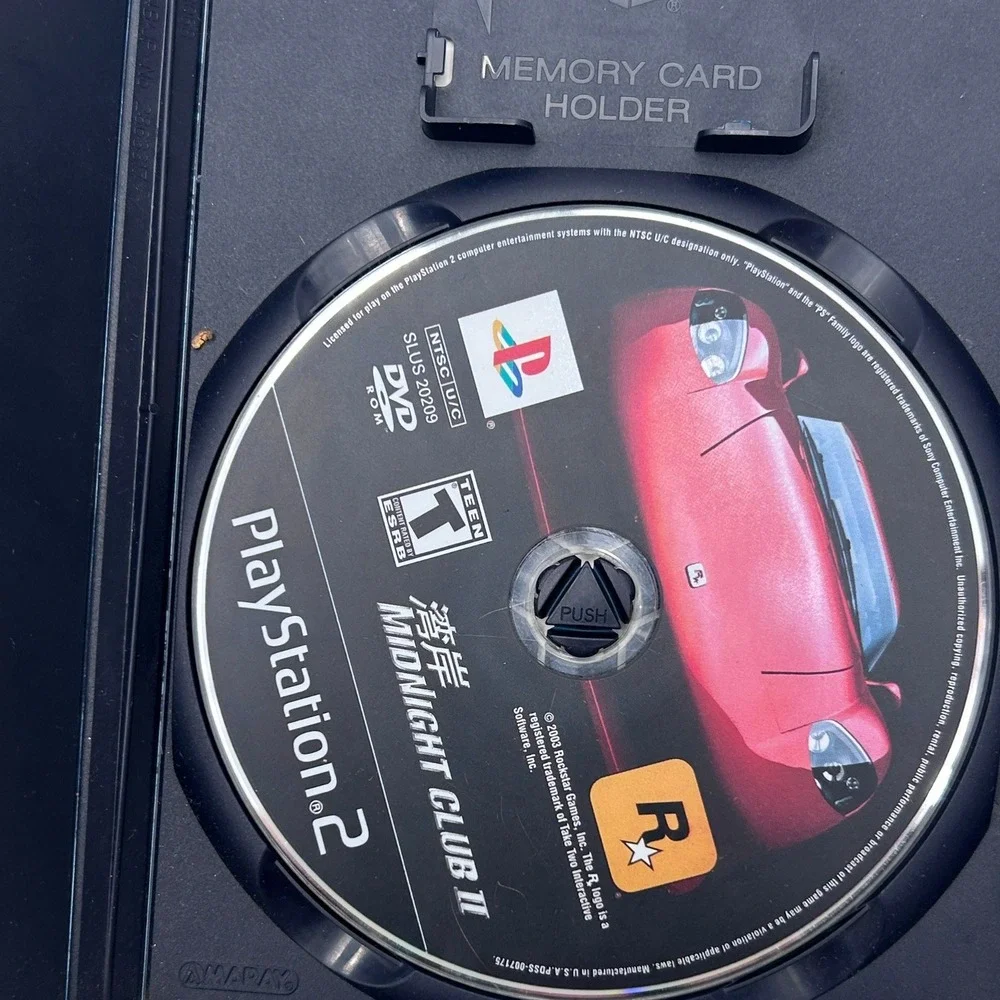 Midnight Club II 2 Sony PlayStation 2 PS2 Rockstar Games Racing SLUS-20209